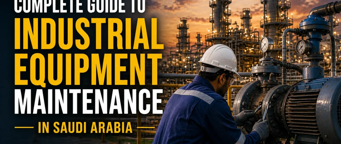Complete Guide to Industrial Equipment Maintenance in Saudi Arabia