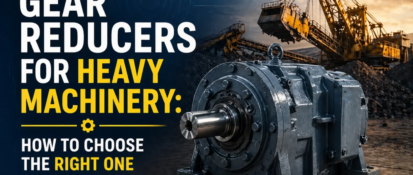 Gear Reducers for Heavy Machinery How to Choose the Right One