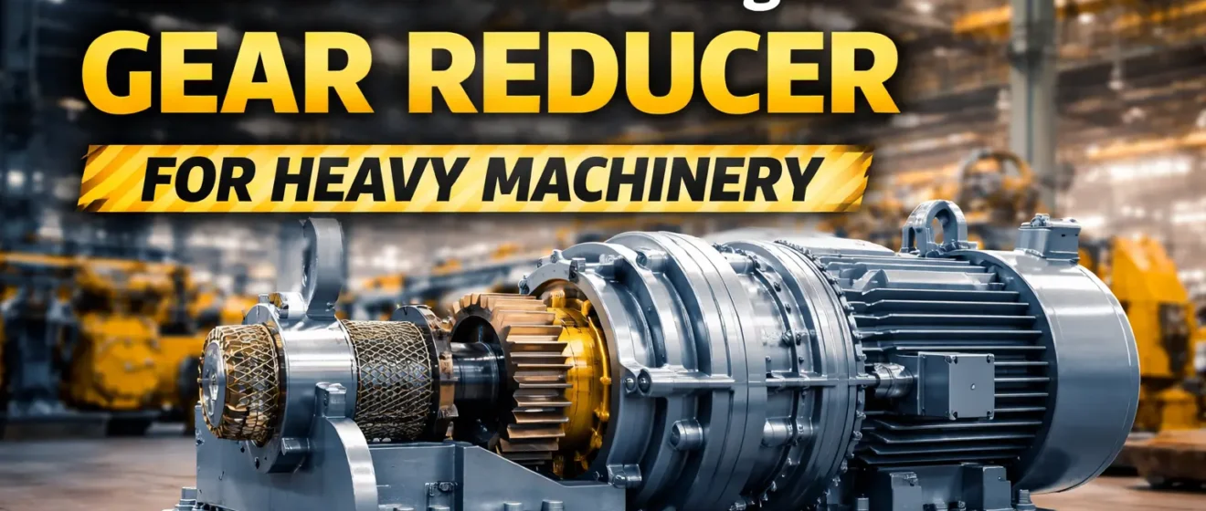 How to Select the Right Gear Reducer for Heavy Machinery