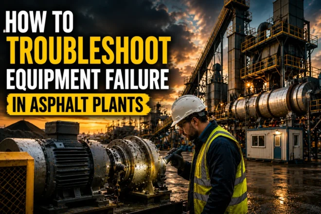 How to Troubleshoot Equipment Failure in Asphalt Plants