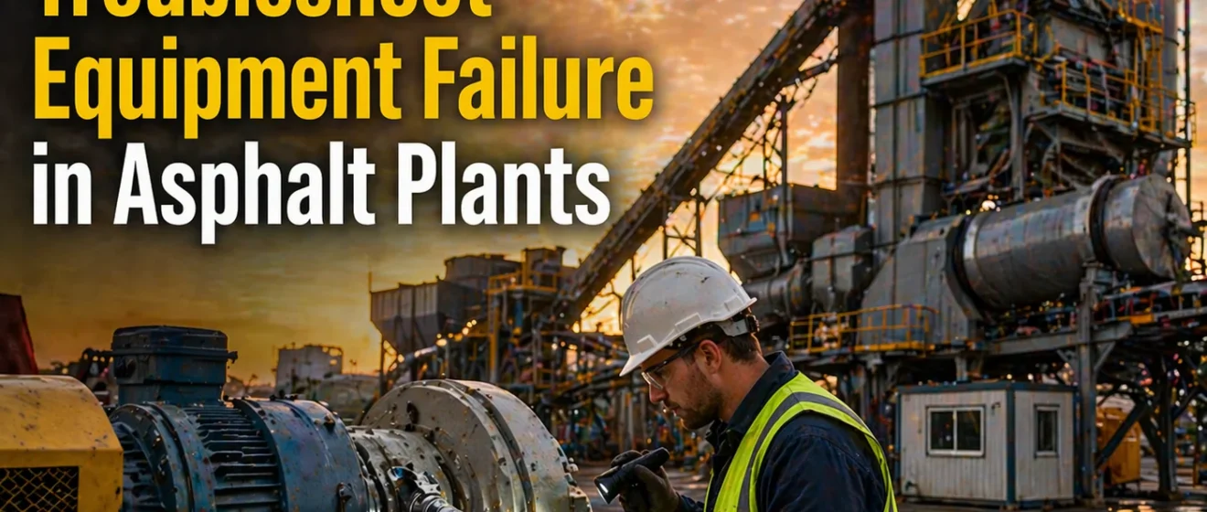 How to Troubleshoot Equipment Failure in Asphalt Plants