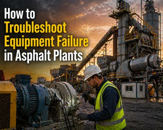 How to Troubleshoot Equipment Failure in Asphalt Plants