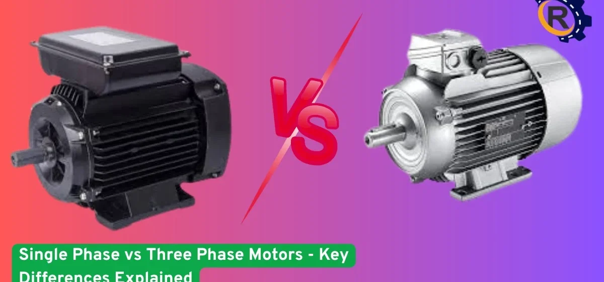 Single Phase vs Three Phase Motors Key Differences Explained