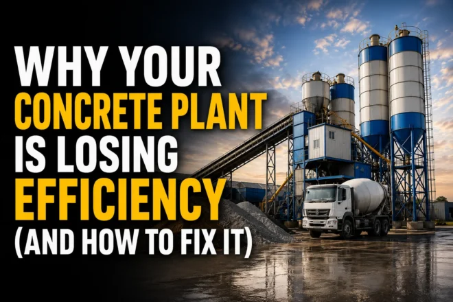 Why Your Concrete Plant Is Losing Efficiency (And How to Fix It)