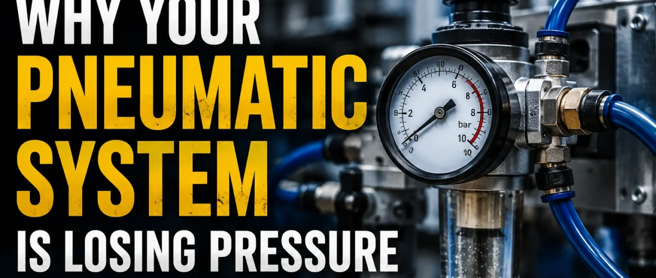 Why Your Pneumatic System Is Losing Pressure (Fix Guide)